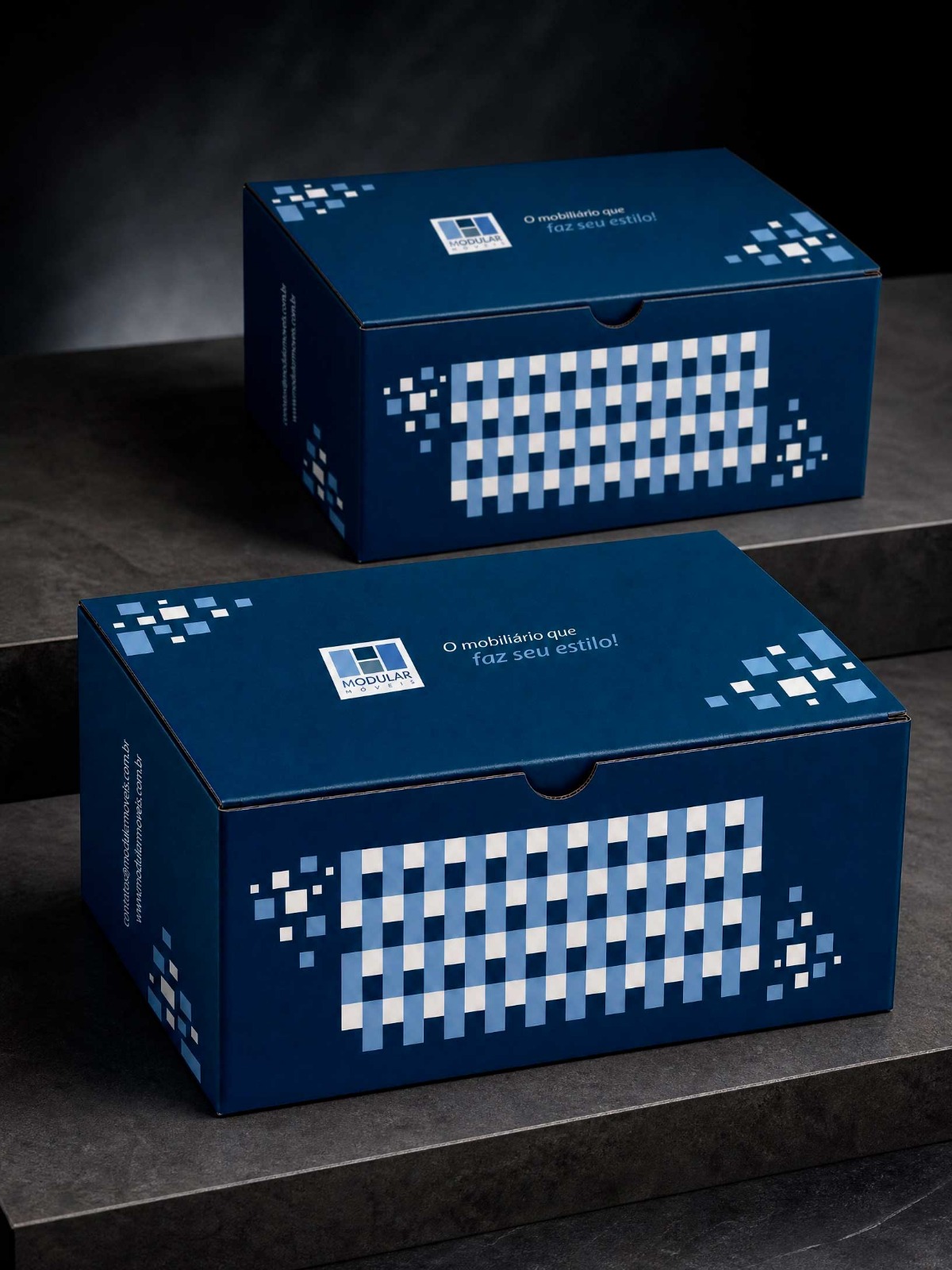 Caixa Personalizada Modular Móveis
